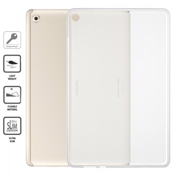 Permatomas silikoninis dėkliukas Huawei mediapad t5 10 planšetei
